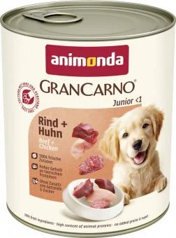 Artikelbild des Artikels “animonda GranCarno Junior 6x800g mit Rind und Huhn “