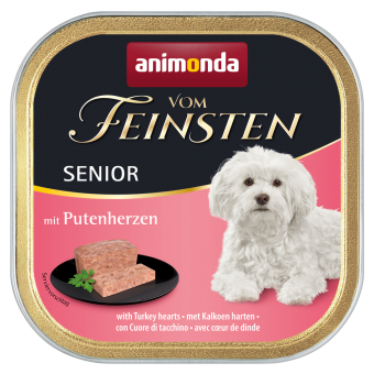 Artikelbild 1 des Artikels “animonda Vom Feinsten Senior 22x150g Schale mit Putenherzen “